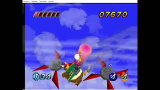 Bomberman Hero - Planet 2 Primus - Area 3 Clock Tower - Vs. Baruda