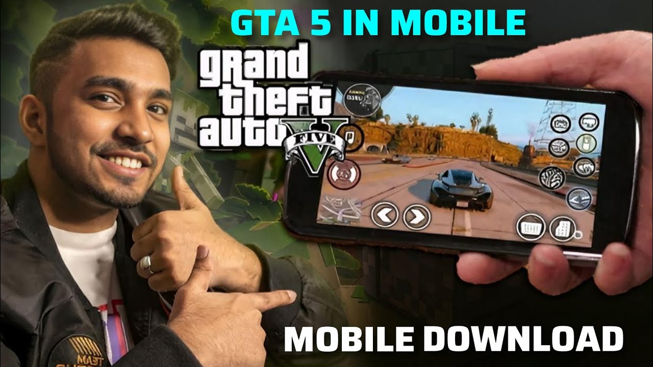 How to Download GTA 5 for Android| higher graphics low end device 