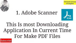 Image to PDF Converter Application || sarswati group of English screenshot 3
