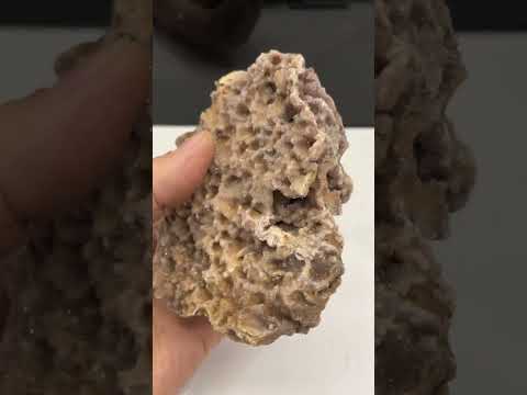 Псевдоморфоза АМЕТИСТА по БАРИТУ та КАЛЬЦИТУ - Туреччина, видео 1