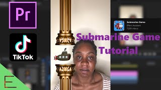 How To Create The Submarine Game Filter On TikTok In Adobe Premiere Pro Tutorial screenshot 4