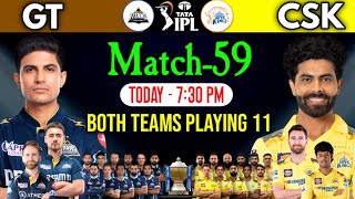 IPL 2024 | Gujarat vs Chennai (Details & Playing 11) | GT vs CSK Both Teams Playing 11