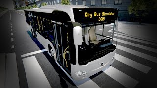 City Bus Simulator 2018 [Gameplay, PC] screenshot 2