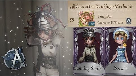 DECODER But All I Do Is KITE! Top Mechanic Rank "Cunning Smile Disease" + "Re-swim" | Identity V