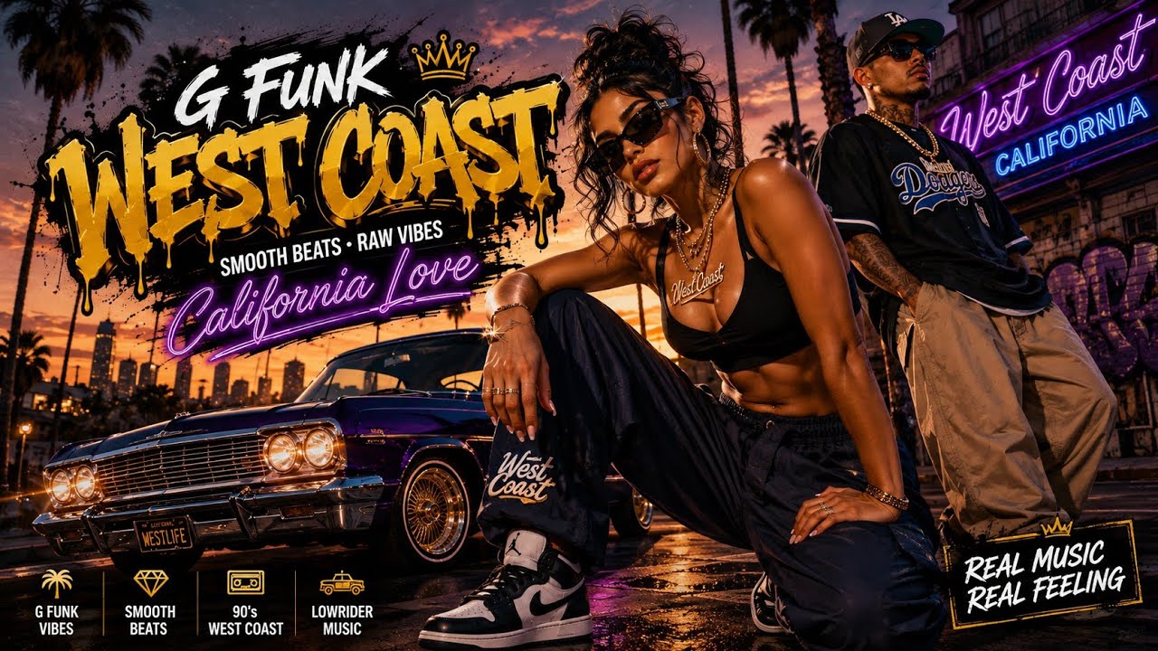 G-FUNK FOREVER 🌴 90s West Coast Vibes | Smooth Hip Hop & R&B Mix
