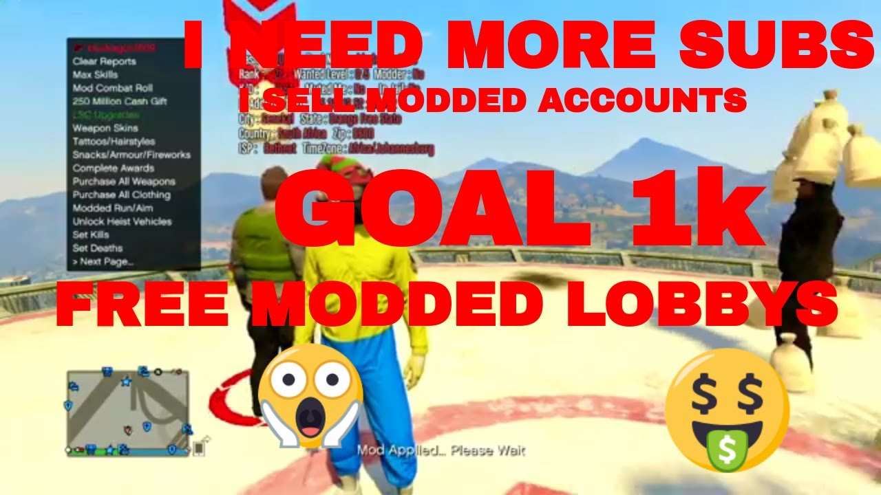 gta 5 account modding