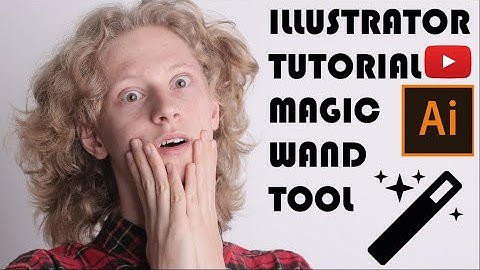 Adobe illustrator tutorial for beginners | magic wand tool adobe illustrator | Design with Anees