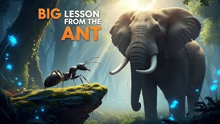 The Little Ant That Taught an Elephant a Big Lesson 🐜🐘 | Inspirational Animated Fable