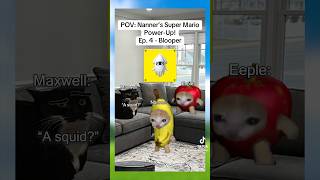 POV: Nanner’s Power-Up! Ep. 4: Blooper (Part 1/2) | Cat Memes🍌😼#catmemes #funny #shorts #mario