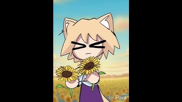 neco arc giving you flowers...¿? #ibispaintxanimation #necoarc #ibispaint