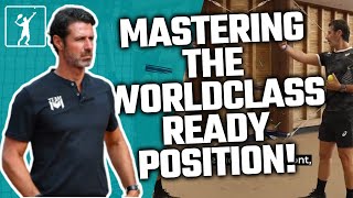 3 fundamentals for a WORLD CLASS ready position | Patrick Mouratoglou Content