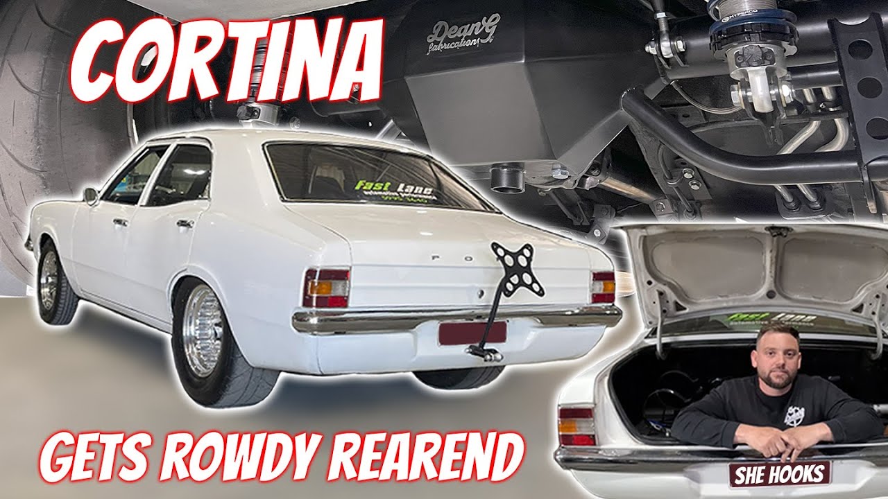 Cortina Gets Brand New 9 Inch Rearend! - YouTube