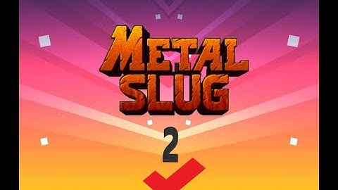 Metal Slug 2 on Neo Geo Mini