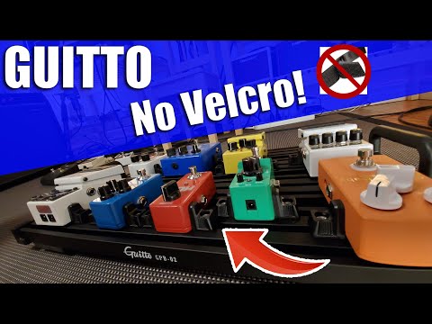 NO VELCRO! - GUITTO (JOYO) GPB-02 Pedalboard First Impressions