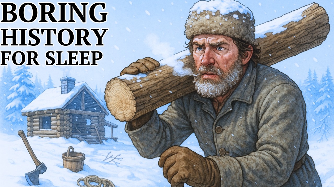 How American Pioneers Stayed Warm in Log Cabins During the Coldest Winters | Relaxing History