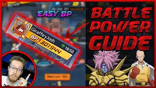 HOW TO LEVEL UP YOUR BP | ONE PUNCH MAN: The Strongest screenshot 5