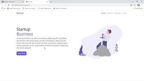 Membuat Landing Page  dengan HTML,CSS & Bootstrap
