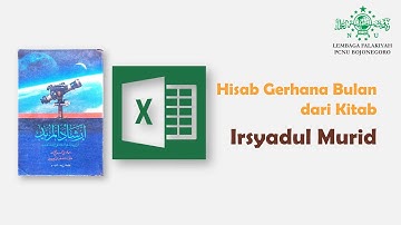 Hisab Gerhana Bulan dari Kitab Irsyadul Murid