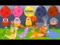 Bingo song baby song surprise egg with dino stamp transformation play  nursery rhymes  kids song