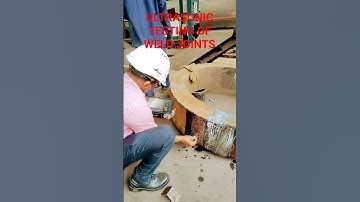 Ultrasonic Testing of Weld Joints#welding #nondestructivetesting #ultrasonictesting #aspireinstitute