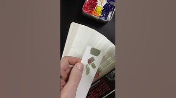 Matching Pantone 414 From Memory With Acrylics