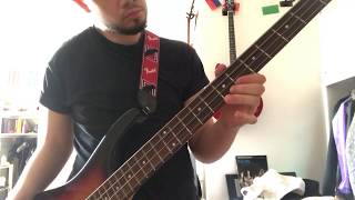 Dorian Modes E, F, G and A (both fingerings) - Grade 6 Bass Guitar
