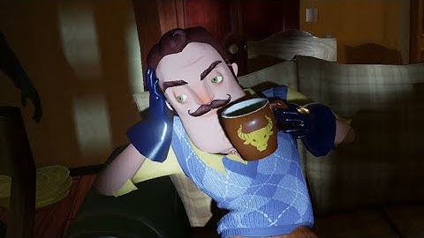 HE UPGRADED HIS WHOLE HOUSE!?! - Hello Neighbor act 2