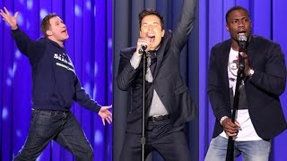 Jimmy Fallon, Will Ferrell, Kevin Hart Epic LIP SYNC Battle