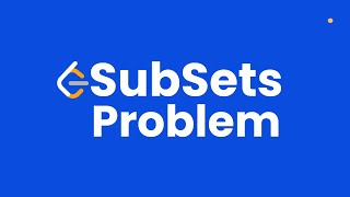 Subset Problem Using Recursion || Mbits