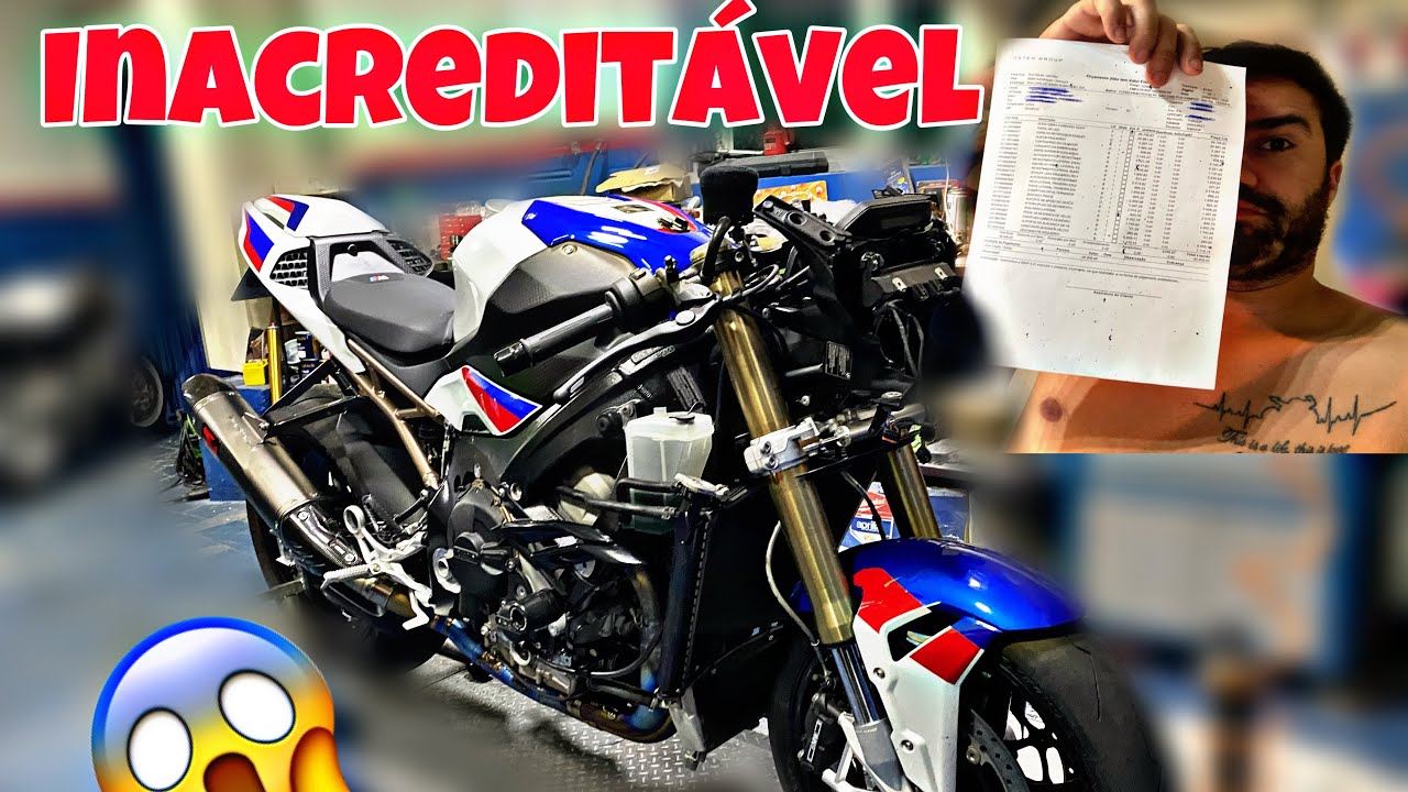 VOCÊS NÃO VÃO ACREDITAR NO ORÇAMENTO DA S1000RR | MUITO CARO 😮😮
