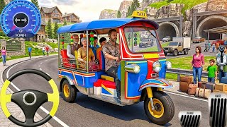 New Tuk Tuk Rickshaw Driving Games 3D - Auto Rickshaw Driving Simulator Long Driver Android Gameplay screenshot 1