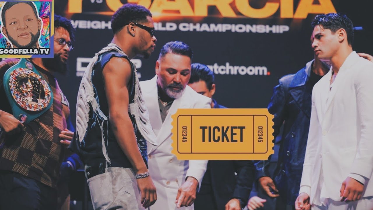 Devin Haney vs Ryan Garcia Ticket Prices Revealed!!! - YouTube