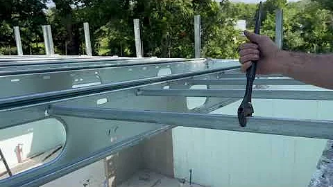 Suspended Concrete Floor System: Super Floor USA Installation #icf #concrete #construction