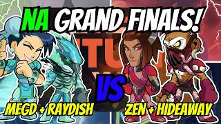 BRUTAL GRAND FINALS MegD & Raydish vs Zen & Hideaway Brawlhalla Autumn Championship 2v2's NA