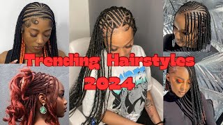 50✨Trendy African braided hairstyles to try in 2024// protective hairstyles