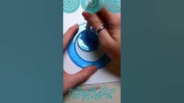 Simple Spirograph Art #oddlysatisfying #shorts #shortswithcamilla