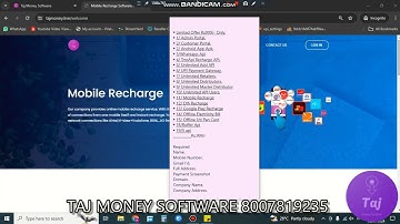 White Label Software Admin Panel Mobile Recharge And dth Recharge offline Light bill & Uti Pan card