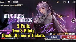Mecharashi 9 Pulls, Two S Pilots? Insane Gacha Luck