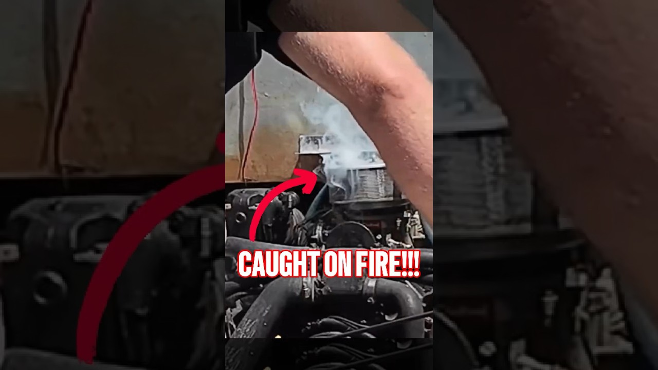Engine Catches FIRE While Starting Project Boat! 😱🔥 Sea Ray Disaster 