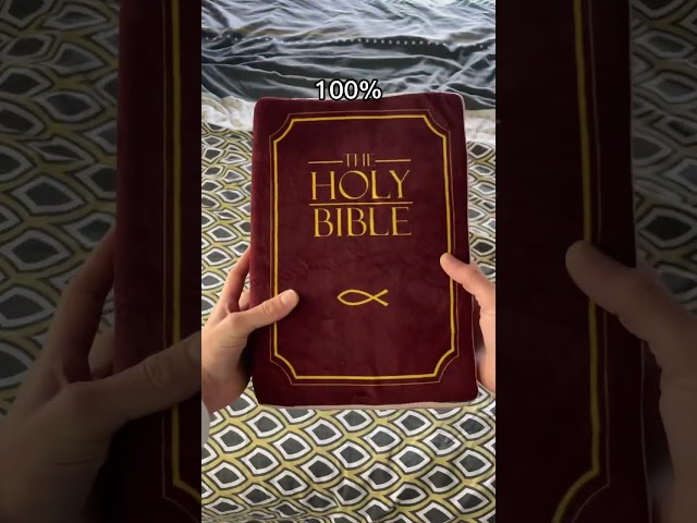 Bible pillow upgrade✝️🙏 #gidisgood #godtiktok #love #bible #god class=