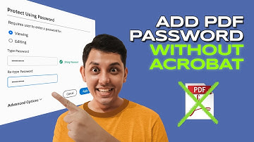 How To Add Password To PDF Without Acrobat