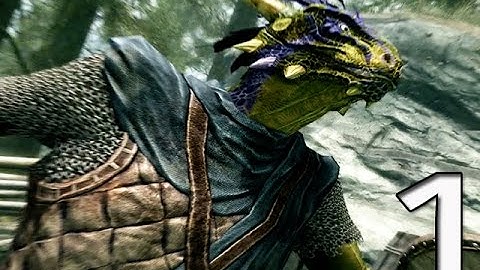 Skyrim Remastered | Part 1 - THE CREATION OF THE BEST CHARACTER IN SKYRIM