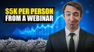 The Secret to Selling High-Ticket Offers on Webinars (No Sales Calls Required)