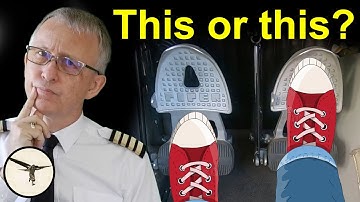 Are you using the rudder pedals correctly? | Flight safety | Loss of control