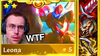I FINALLY GOT THE INSANE LEONA HERO AUGMENT TFT SET 16