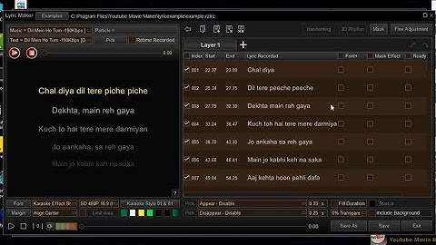 How to Make Lyrics Video by Youtube Movie Maker | Best and Easy Way..