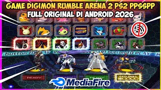 Game Digimon Rumble Arena 2 PS2 Full Offline Ukuran Kecil Di Hp Android PPSSPP Terbaru 2026 screenshot 3
