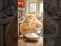 Cute Cat 😺 DUMPINGS #short #trend #viral #funny