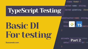 No-framework Dependency Injection for testing in TypeScript