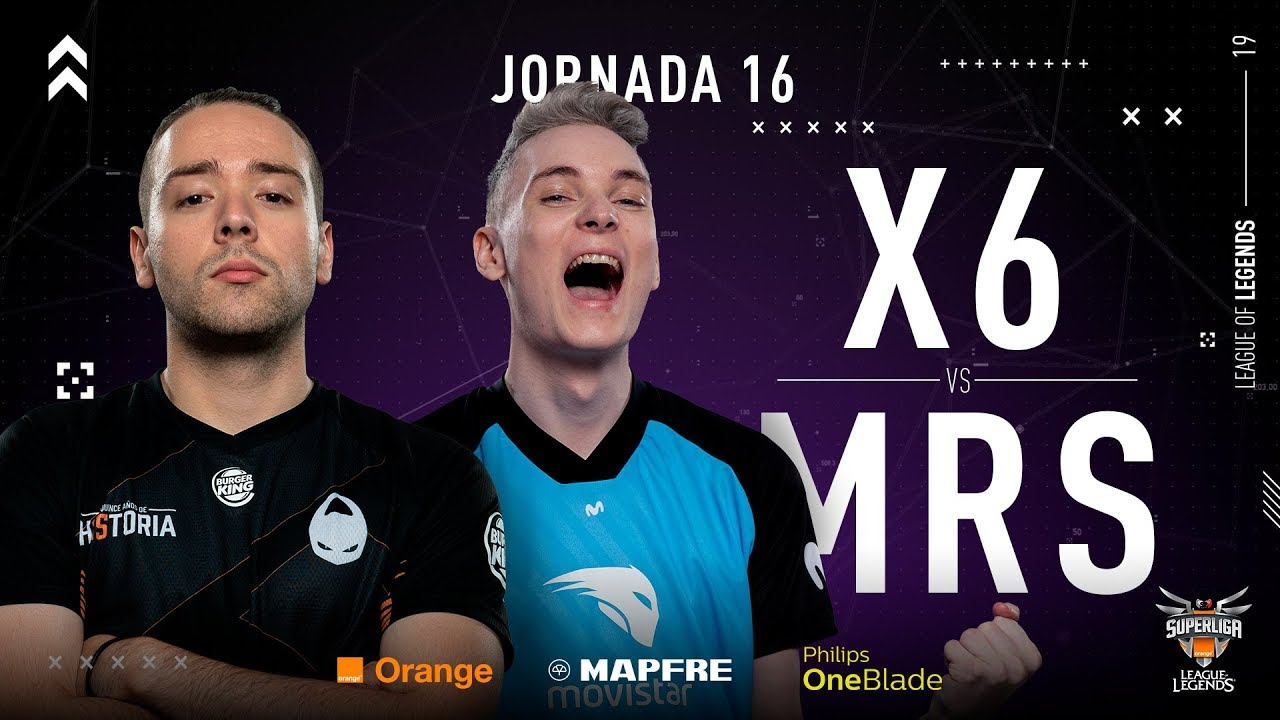 games people play X6TENCE VS MOVISTAR RIDERS | Superliga Orange League of Legends | Jornada 16 | 2019